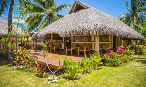 Bungalow Jardin Famille